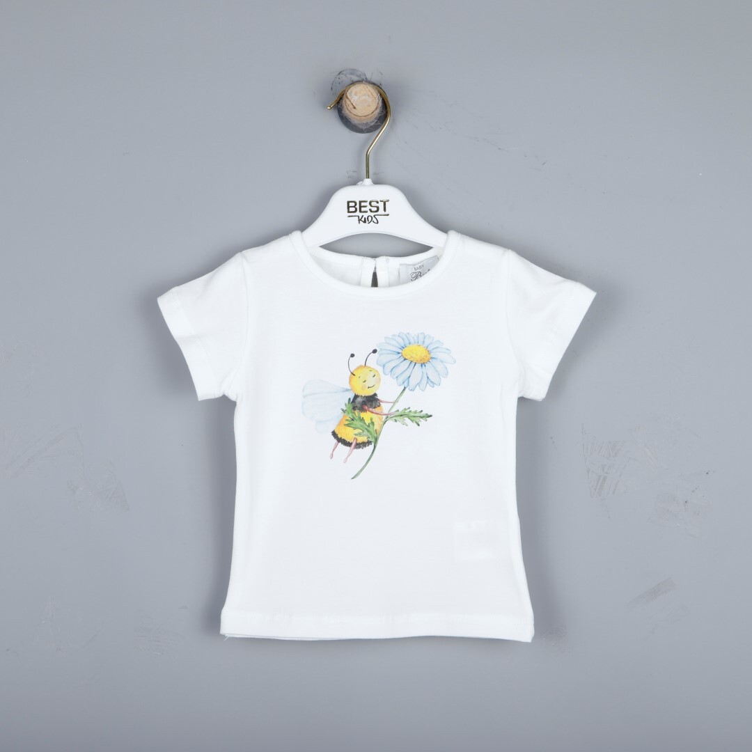 P-003316 (bes 2393) Kız Takım 6-18 Ay Ekru - Sari - 3