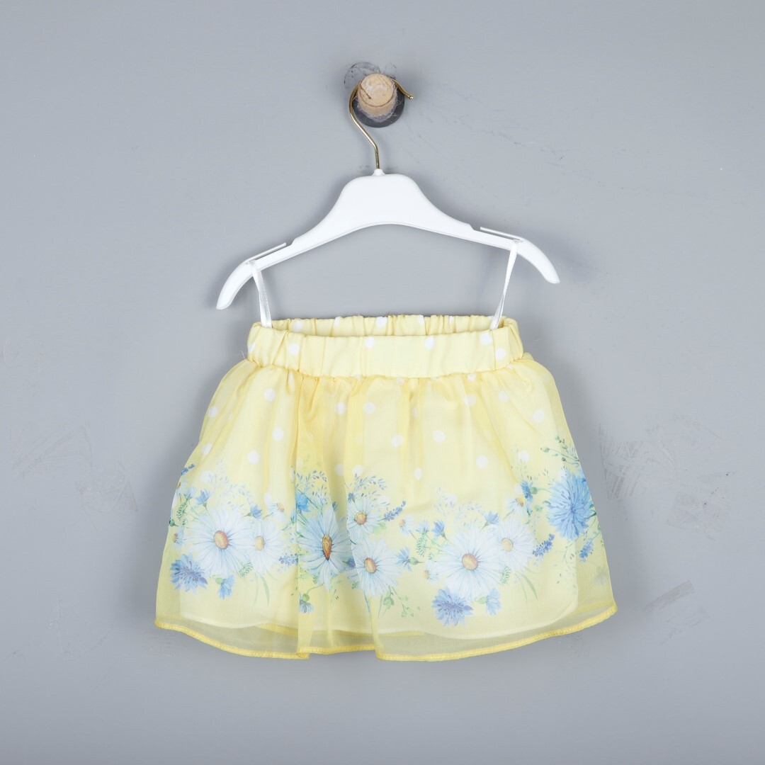 P-003316 (bes 2393) Kız Takım 6-18 Ay Ekru - Sari - 5