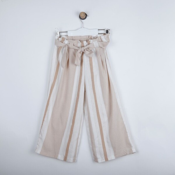 P-003377 (bes 9462) Kız Pantolon 6-14 Yaş Bej - BEST KIDS