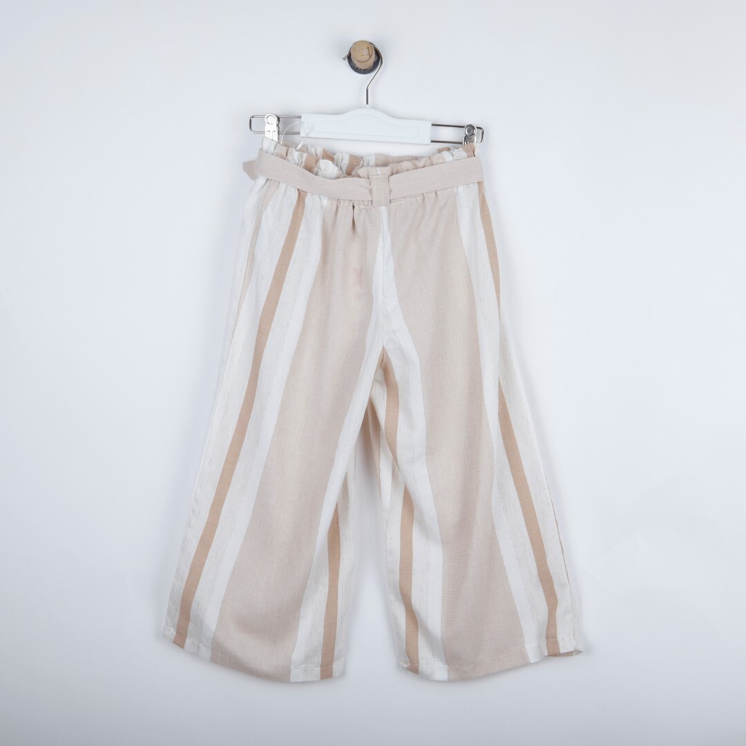 P-003377 (bes 9462) Kız Pantolon 6-14 Yaş Bej - 2