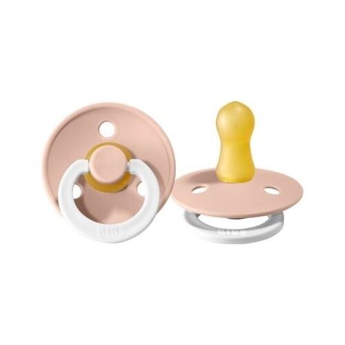 Bibs Colour Kauçuk Emzik 0-6 Ay Blush Nigth - Bibs