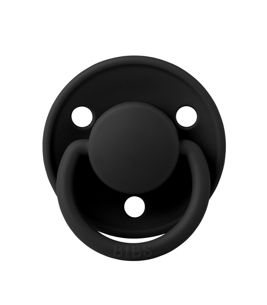 Bibs De Lux Silikon Emzik 0-36 Ay Black - 1