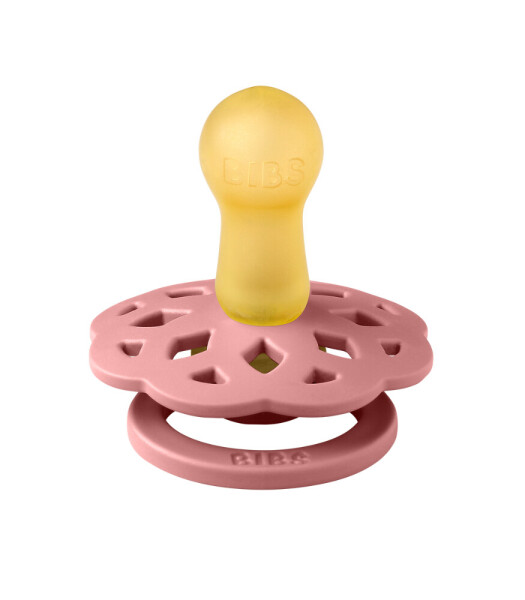 لهاية مطاطية من بيبس بوهيم، مناسبة للأطفال من 6 إلى 18 شهرًا، لون وردي باهت. - 2