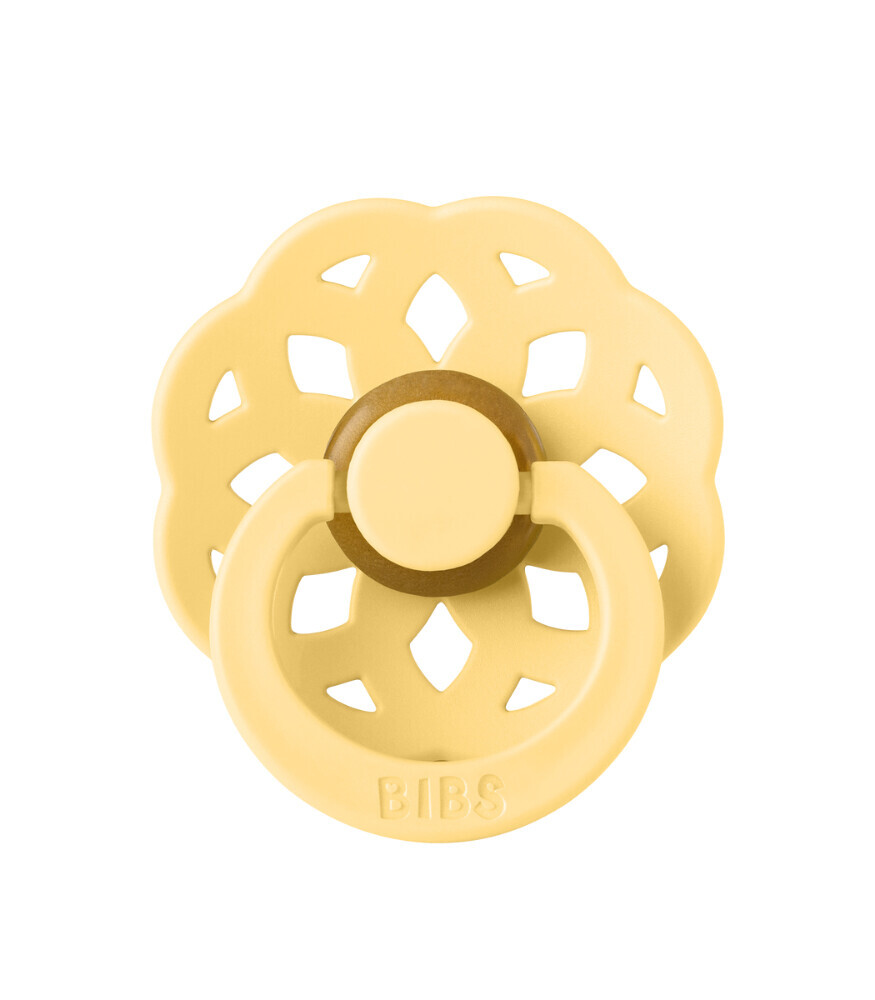 Bibs Boheme Kauçuk Emzik 0-6 Ay Pale Butter - 1