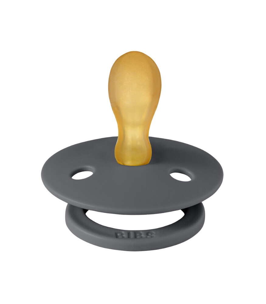 Bibs Colour Kauçuk Simetrik Emzik 6-12 Ay İron - 1