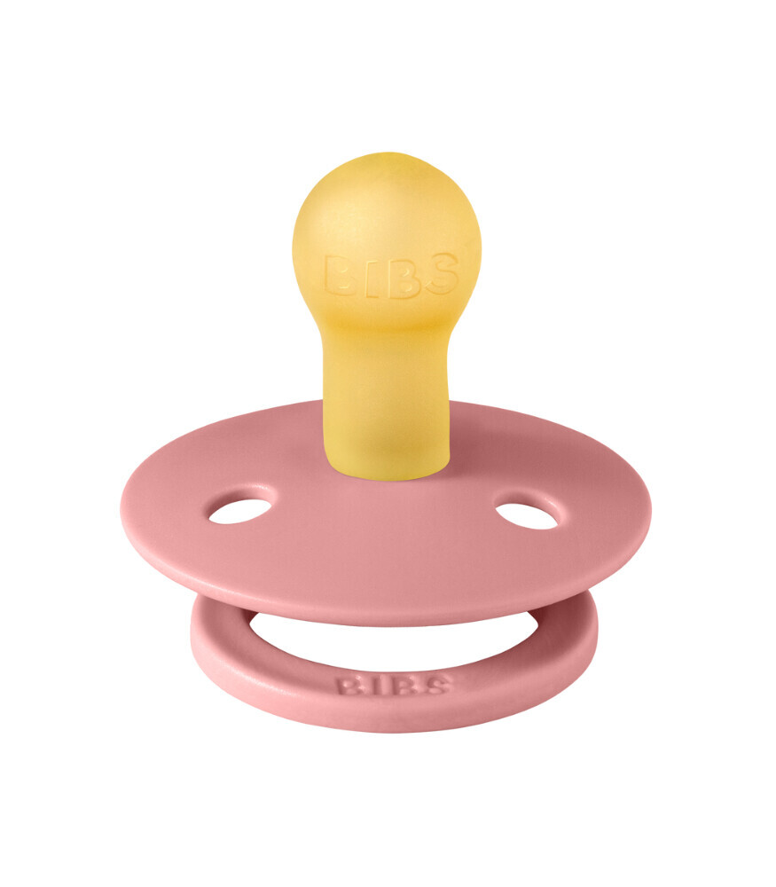 لهاية مطاطية ملونة من بيبس، مناسبة للأطفال من 6 إلى 18 شهرًا، لون وردي باهت - 2