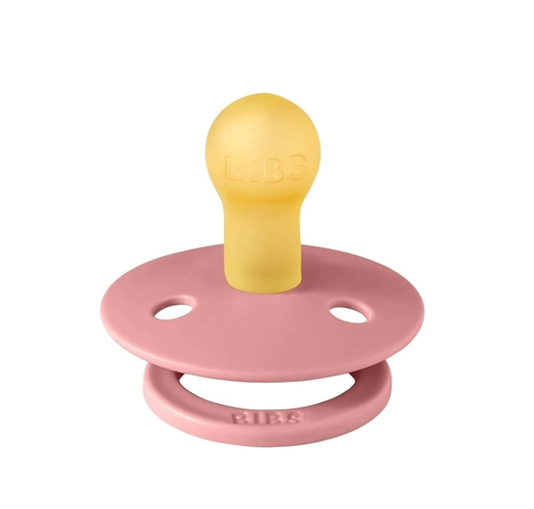 Bibs Colour Kauçuk Emzik 0-6 Ay Dusty Pink - 2