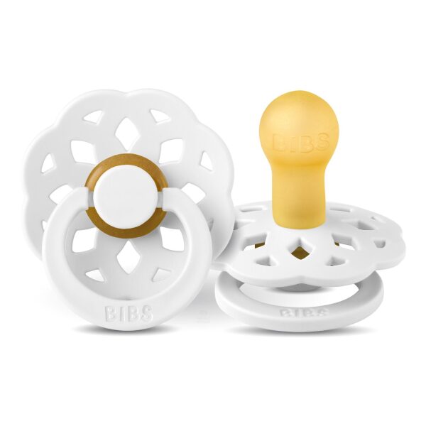Bibs Boheme Kauçuk Emzik 0-6 Ay White - Bibs