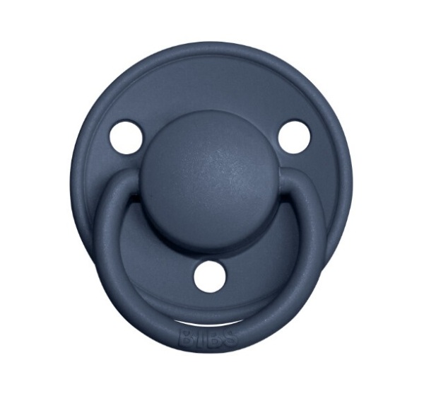 Bibs De Lux Silikon Emzik 0-36 Ay Steel Blue - 2