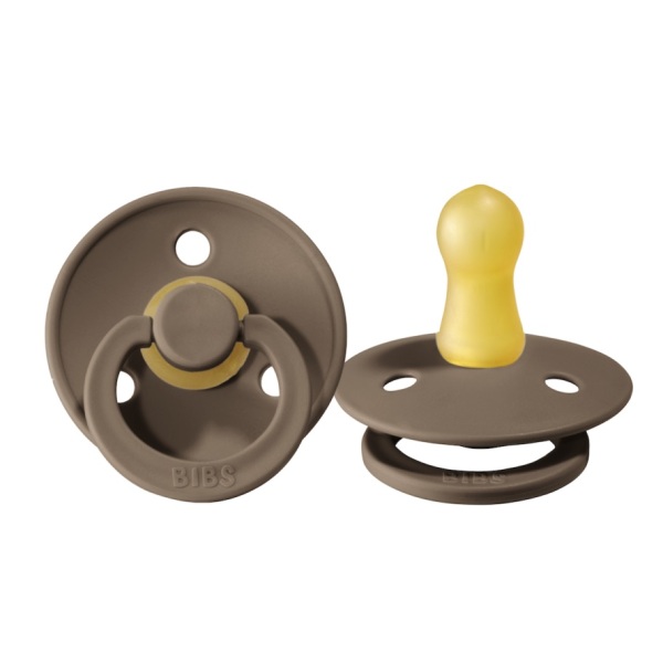 Bibs Colour Kauçuk Emzik 0-6 Ay Dark Oak - Bibs