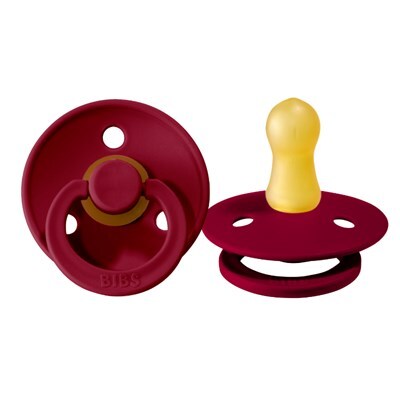 Bibs Colour Kauçuk Emzik 6-18 Ay Ruby - Bibs