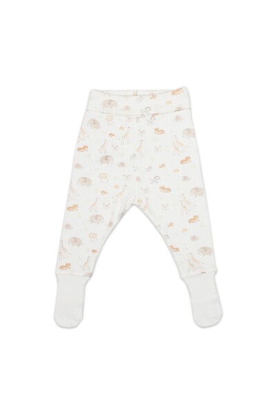 Bi̇style Çoraptolon Modal Safari̇ Tour 16124 Ekru - Bistyle