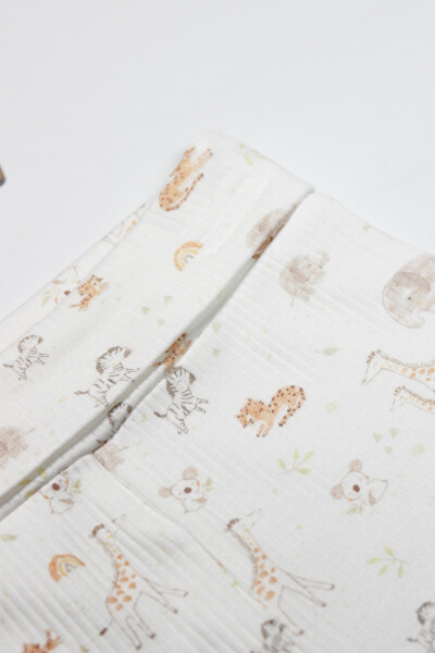 Bi̇style Çoraptolon Modal Safari̇ Tour 16124 Ekru - 2