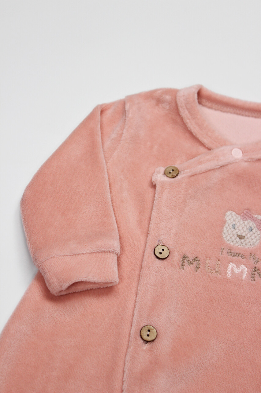 Bi̇style Tulum Kadi̇fe I Love Mummy 15123 Pembe - 3