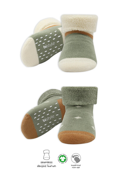 Bi̇style 2'li Havlu Soket Kaymaz Point Gi̇rl 10505 Nil - Bistyle