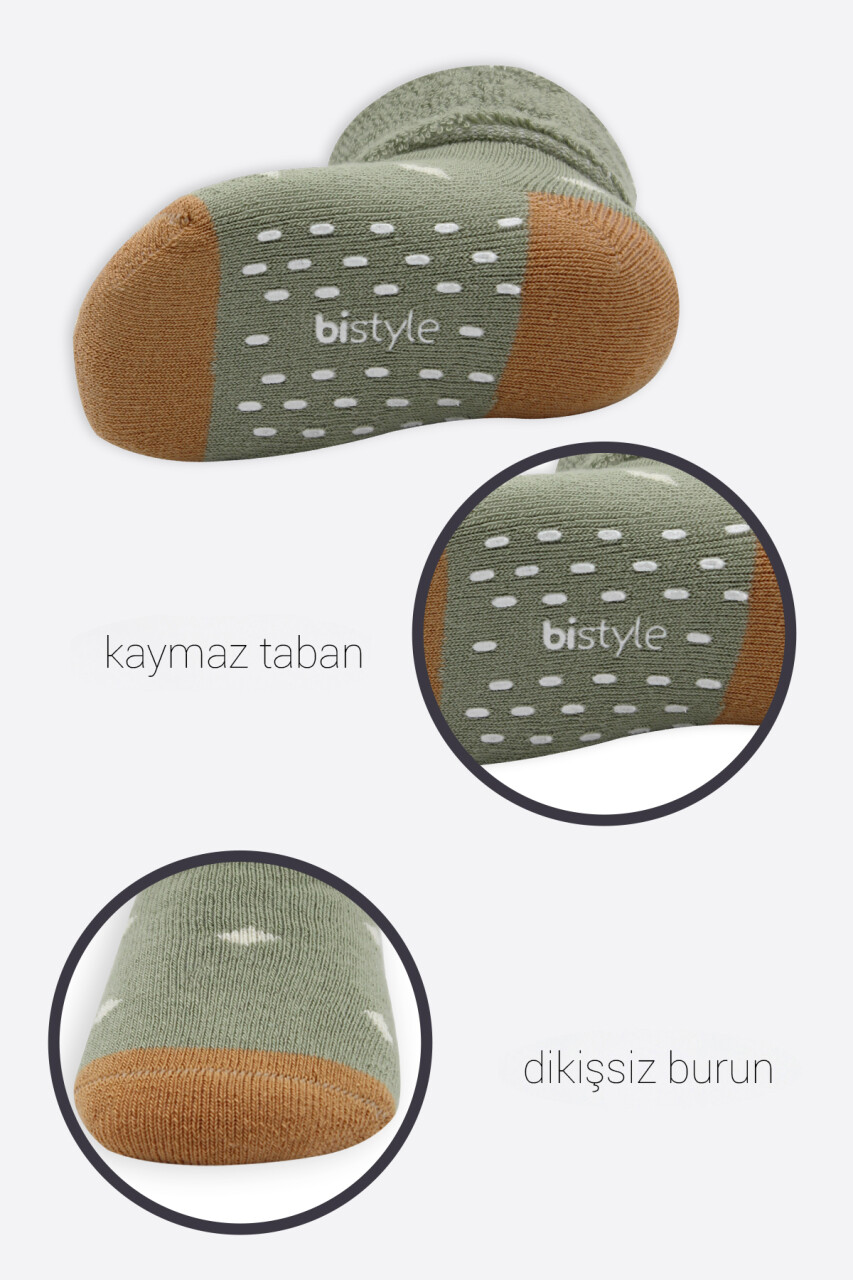 Bi̇style 2'li Havlu Soket Kaymaz Point Gi̇rl 10505 Nil - 5