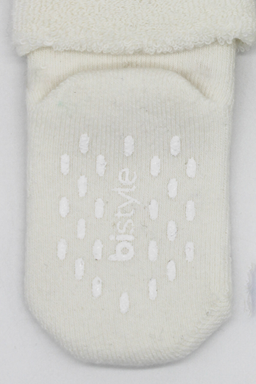 Bi̇style 2'li Havlu Soket Kaymaz Basic Gi̇rl 10507 Lila - 4