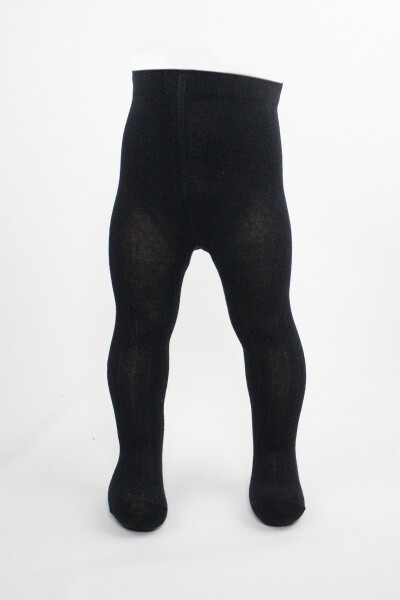 Bistyle Tekli Düz Külotlu Çorap 50104 Siyah - 4