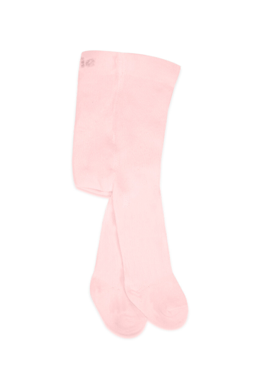 Bistyle Tekli Düz Külotlu Çorap 50104 Pembe - 1