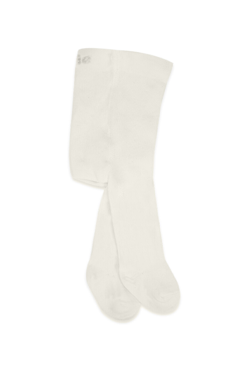 Bistyle Tekli Düz Külotlu Çorap 50104 Ekru - 1