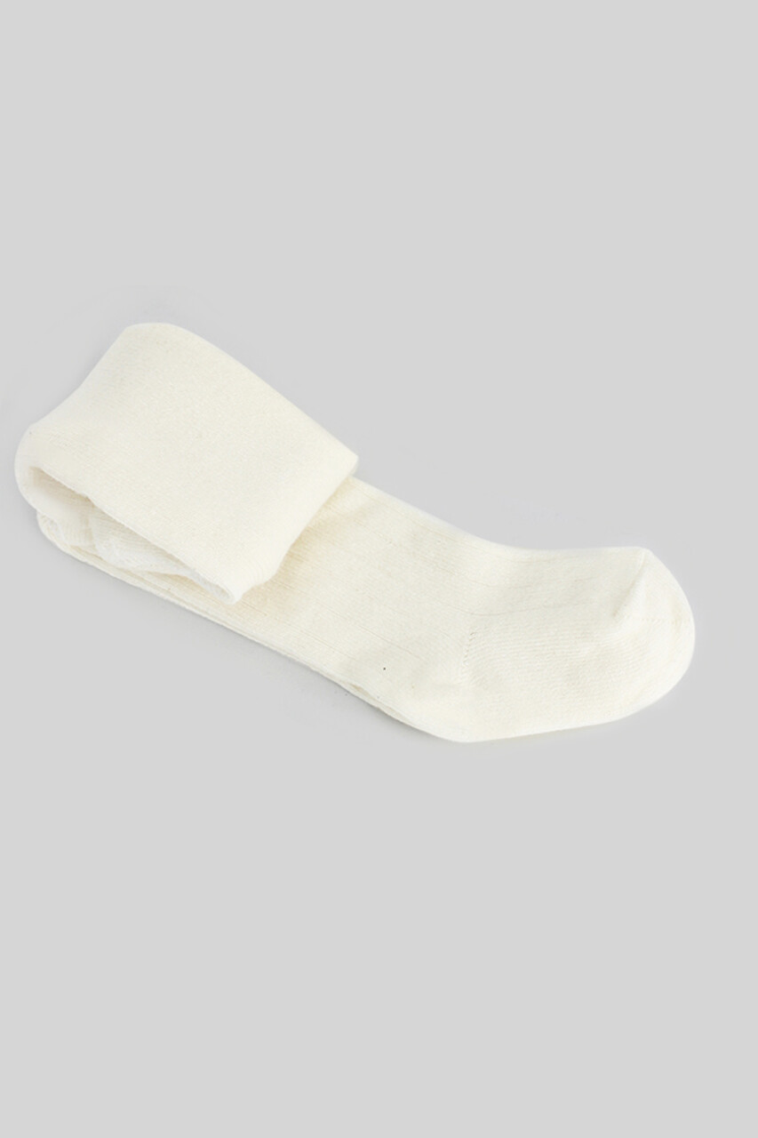 Bistyle Tekli Düz Külotlu Çorap 50104 Ekru - 3