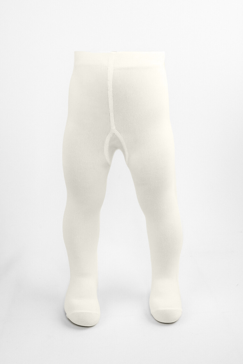 Bistyle Tekli Düz Külotlu Çorap 50104 Ekru - 5