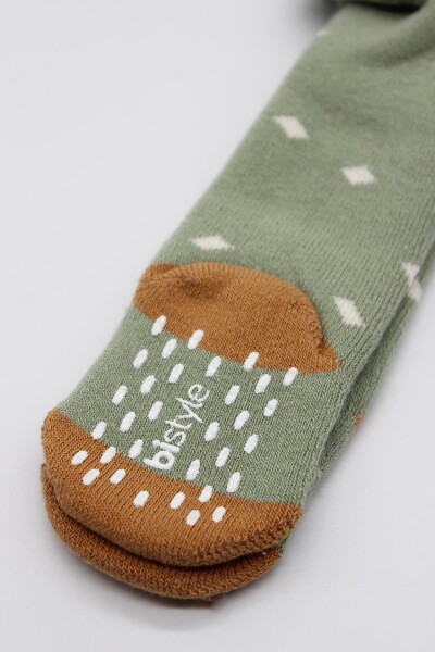 Bistyle Puan Kaymaz Havlu Külotlu Çorap 50502 Nil - 3