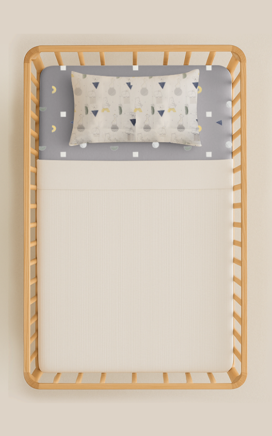 Bistyle Animals Pike Takımı 100x150 80127 Bej - 1