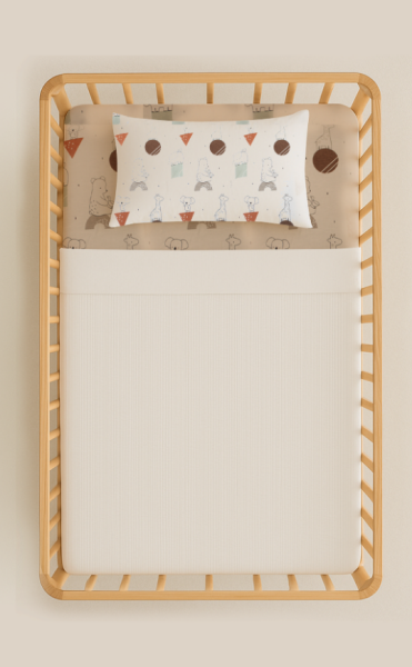 Bistyle Animals Pike Takımı 100x150 80127 Bej - 2