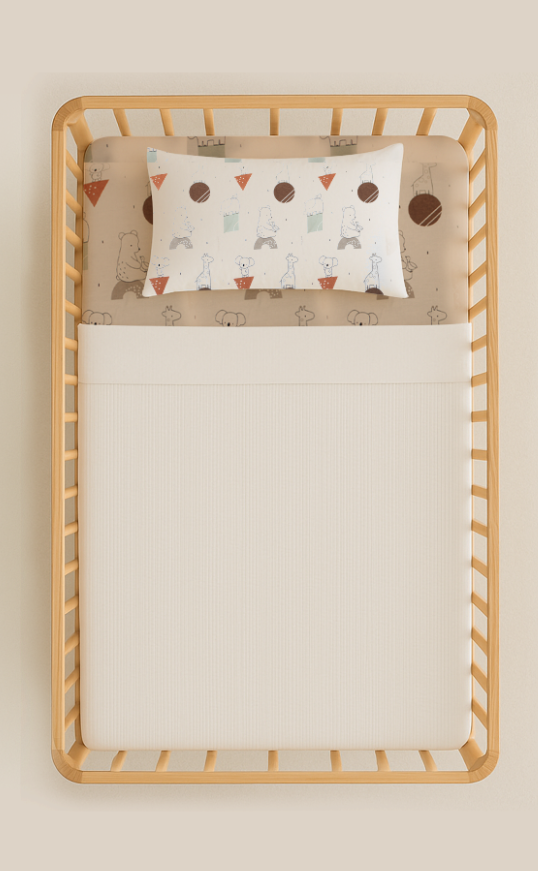 Bistyle Animals Pike Takımı 100x150 80127 Bej - 2