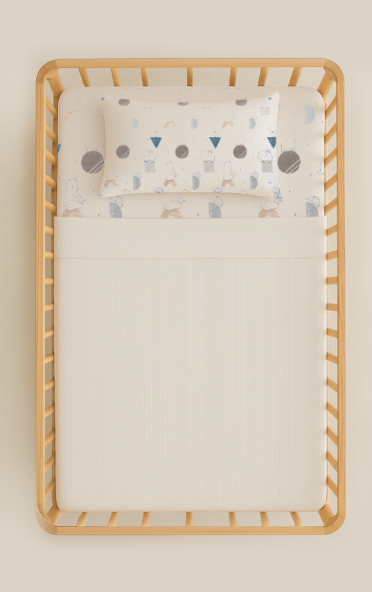 Bistyle Animals Pike Takımı 100x150 80127 Bej - 3