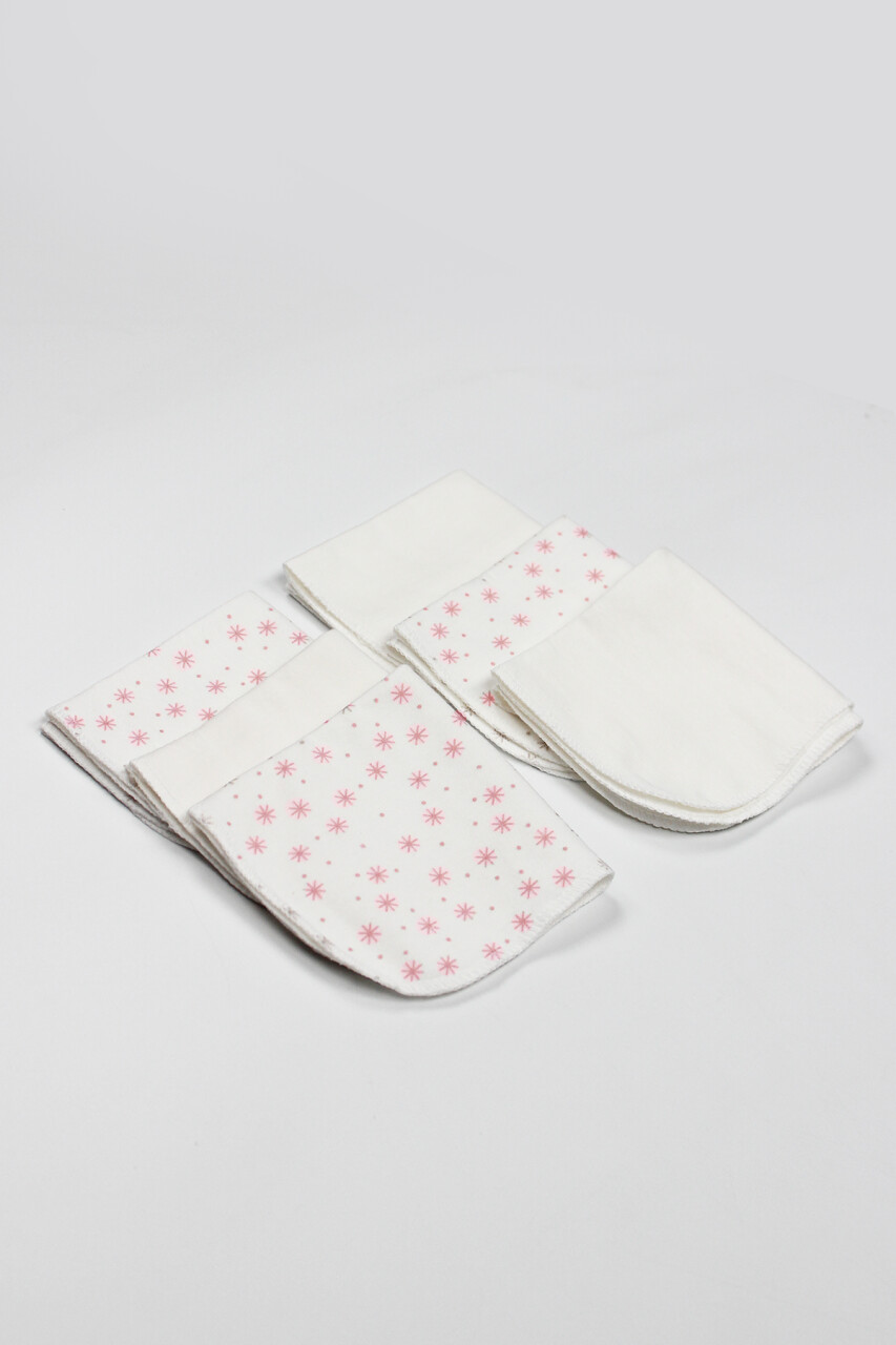 Bistyle Stars Kutulu 6lı Penye Mendil 20x20 90104 Pudra - 2
