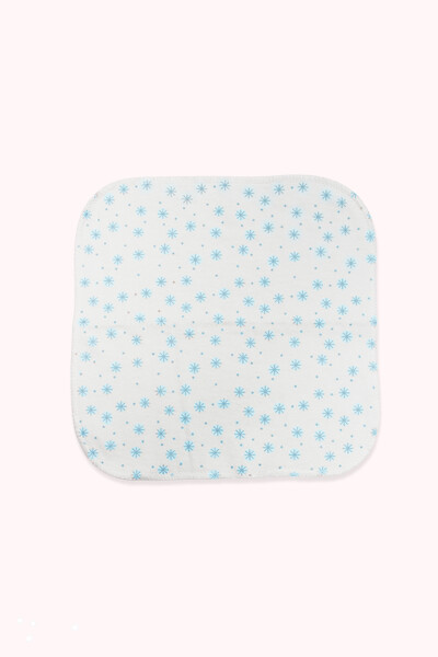 Bistyle Stars Kutulu 6lı Penye Mendil 20x20 90104 Mavi - 3