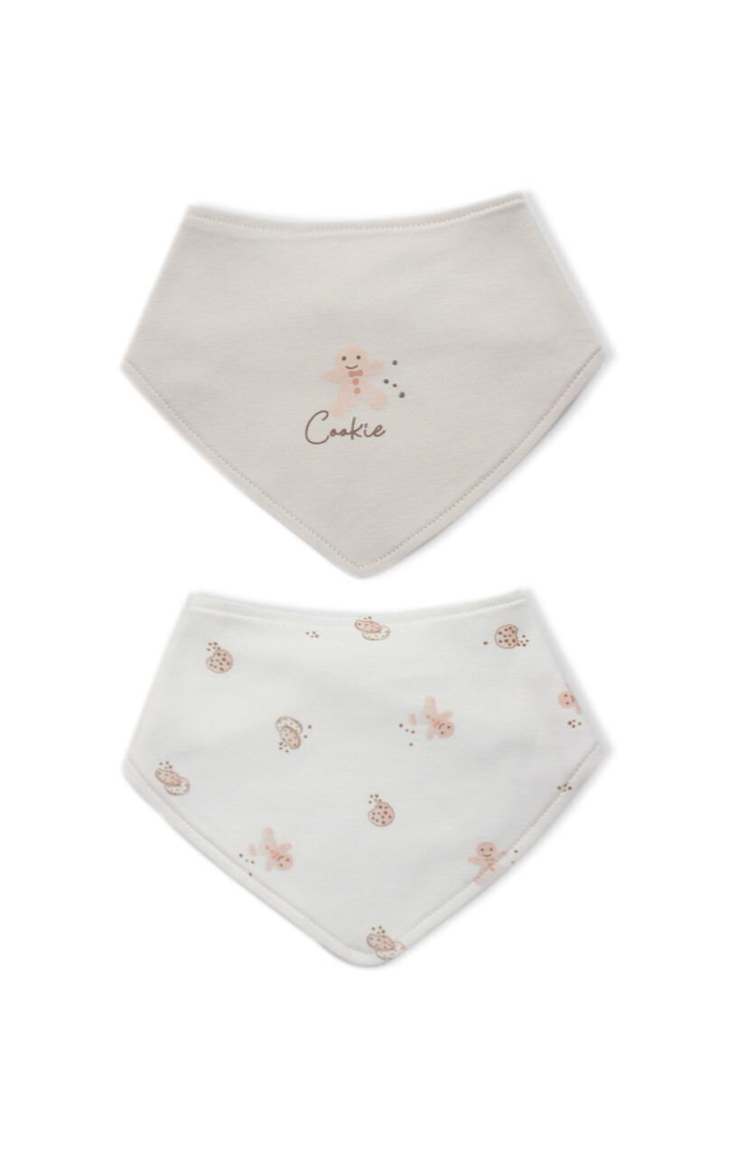 Bistyle 2li Fular Cookies Make Happy 60121 Ekru - 2