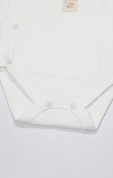 Bistyle Kruvaze Body Yarım Kol With You Family 17143 Bej - 4