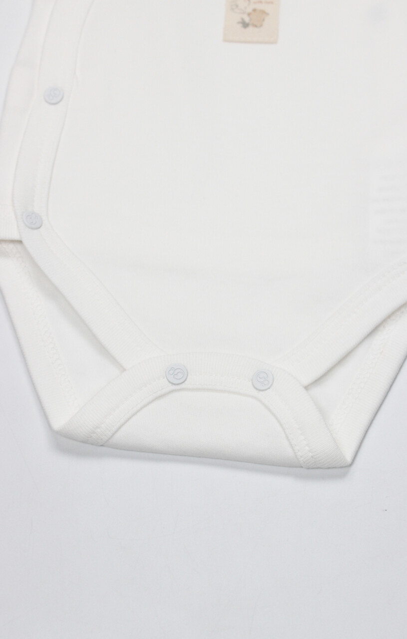 Bistyle Kruvaze Body Yarım Kol With You Family 17143 Bej - 4