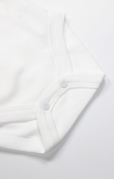 Bistyle Kruvaze Body Yarım Kol Little Boats 17152 Ekru - 5