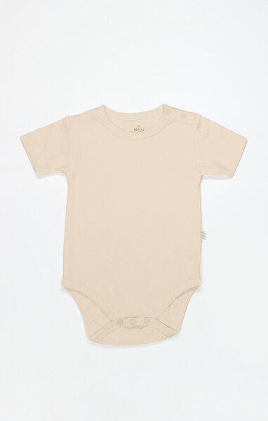 Bistyle 3lü Body Yarım Kol Travel Clasic Kutulu 17162 Ekru - 3