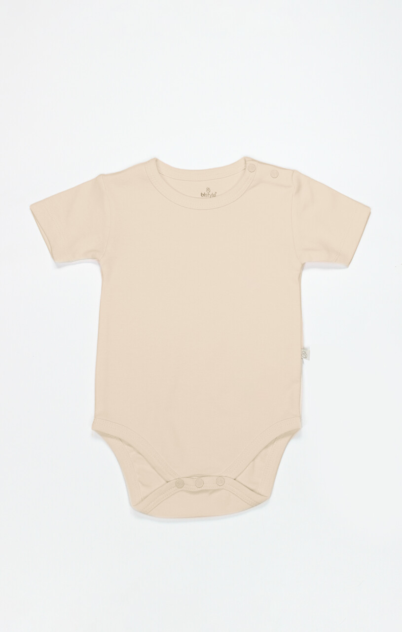 Bistyle 3lü Body Yarım Kol Travel Clasic Kutulu 17162 Ekru - 3