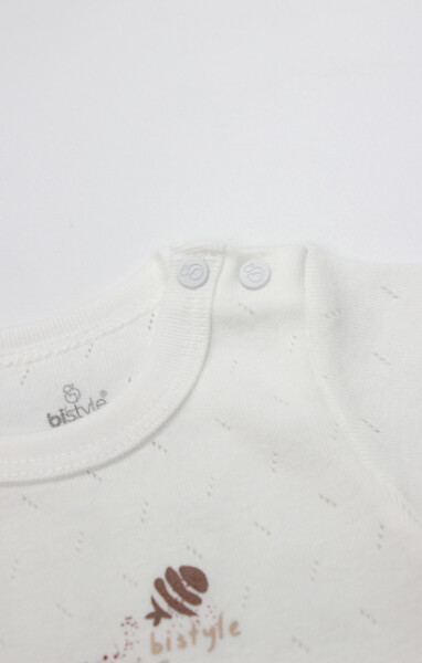 Bistyle Body Yarım Kol Ocean And Starfish 17182 Ekru - 2