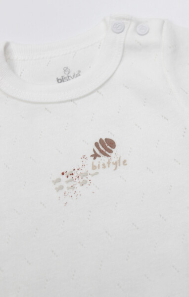 Bistyle Body Yarım Kol Ocean And Starfish 17182 Ekru - 3