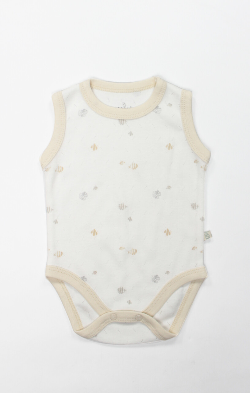 Bistyle Body Askılı Ocean And Starfish 17183 Ekru - 1