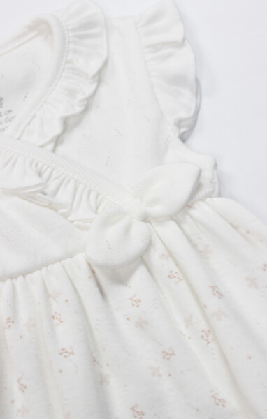 Bistyle Elbise Yarım Kol Morning Sun 21106 Ekru - 3