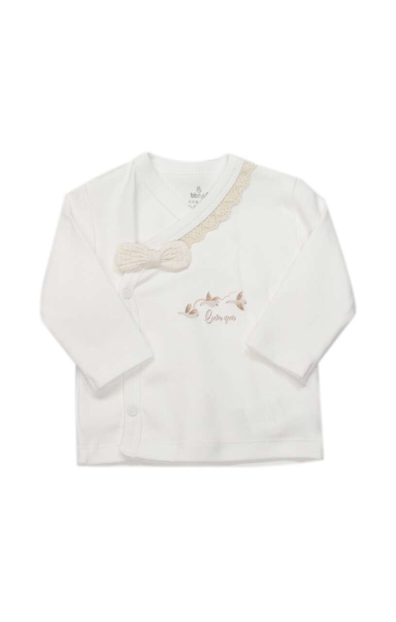 Bistyle 5li Hastane Çıkışı Love You Smile 12115 Ekru - 2