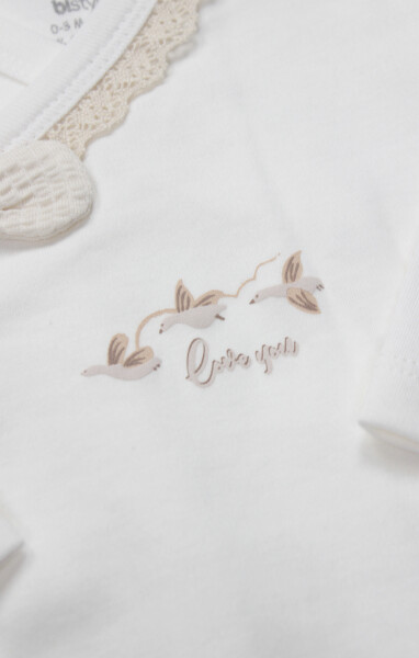 Bistyle 5li Hastane Çıkışı Love You Smile 12115 Ekru - 4