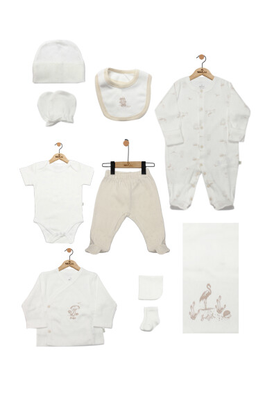 Bistyle 10lu Hastane Çıkışı My Favorite Zoo 11134 Ekru - Bistyle