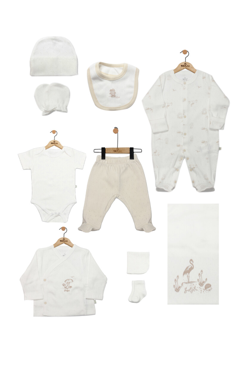 Bistyle 10lu Hastane Çıkışı My Favorite Zoo 11134 Ekru - 1