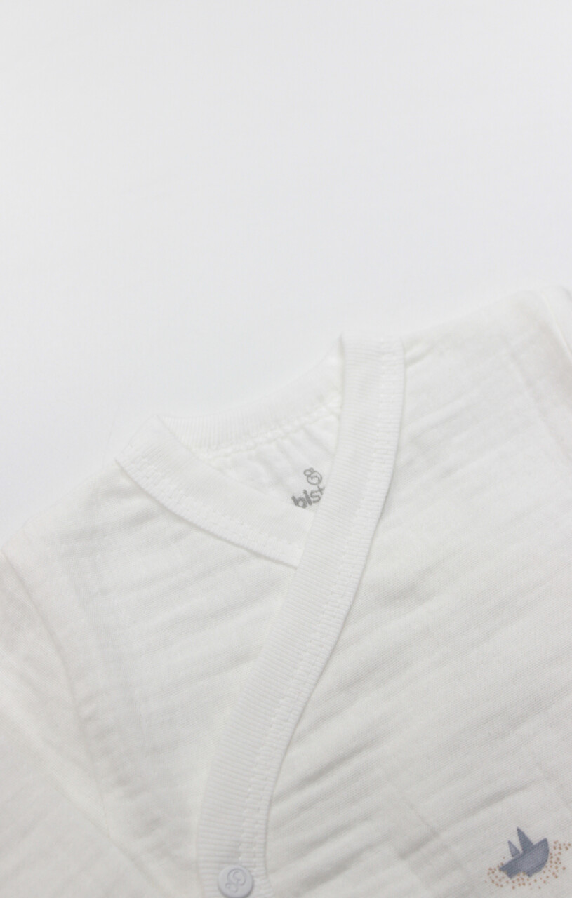 Bistyle 10lu Hastane Çıkışı Müslin Little Boats 11121 Ekru - 3