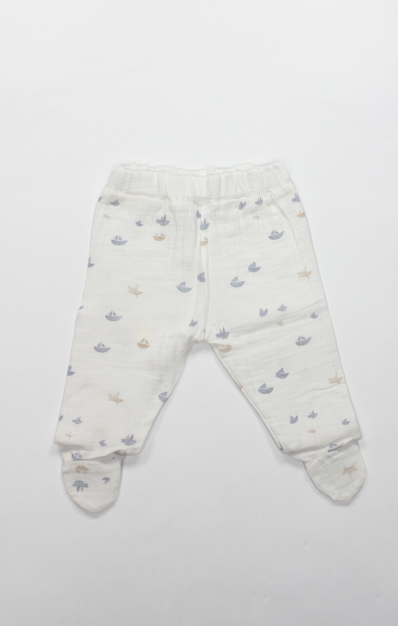 Bistyle 10lu Hastane Çıkışı Müslin Little Boats 11121 Ekru - 4