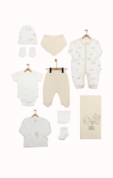 Bistyle 10lu Hastane Çıkışı With You Family 11117 Bej - Bistyle